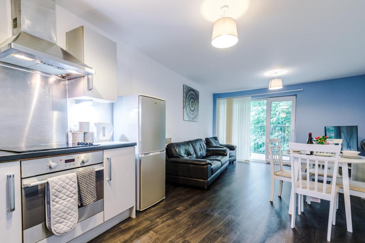 2 Bed Apartment With Balcony Private Parking Near Etihad Stadium, Coop Live Manchester Exterior foto